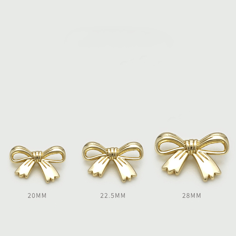 bow shape metal shank button bow shape metal shank button