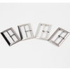 Adjustable Slider Metal Zinc Alloy square Buckle with or without pin