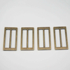 Bag Parts Accessories Custom Adjustable Metal Square Rectangle Slider Buckle for Strap