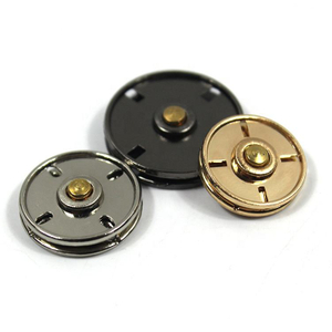 Wholesale 4 Hole Two Part Round Zinc Alloy Sew on Snap Button for Coat