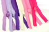 High Quality Colorful Close End Invisible Hidden Zipper Long Metal Zipper