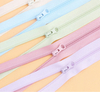 30cm 40cm 50cm 60cm 70cm Custom Colorful 3# Nylon Plastic Zippers