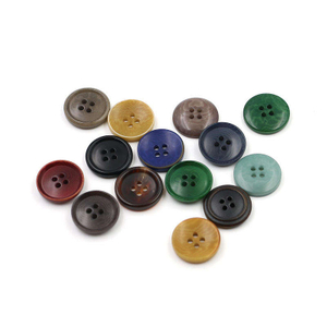 Eco Friendly 4 Holes Natural Tagua Corozo Nut Buttons for Clothing