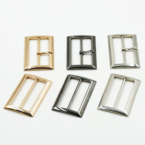 Adjustable Slider Metal Zinc Alloy square Buckle with or without pin