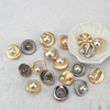 Custom Made Denim Metal Back 17mm/19mm Gold Loop Shank Buttons for clothes