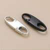 High Quality Anti Theft Double Lock Zinc Alloy Zipper Pull Metal Zipper Puller Slider