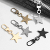 Glipper accessoires de forme d'étoile remplacement de réparation détachable de réparation éclairée à fermeture éclair à glissière en métal curseurs