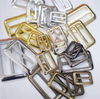 New Fashion Durable Adjustable Tri-Glide Slider Acrylic Plastic Buckles for Bag Strap Webbing