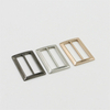 Adjustable Slider Metal Zinc Alloy square Buckle with or without pin
