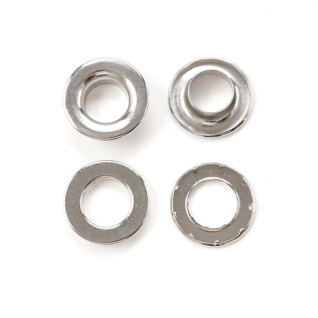 Factory Supply Attractive Price Custom Round Edge Stainless Steel Tarpaulin Garment Eyelet With Claw