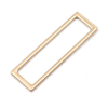 Bag Garment Gun Metal Zinc Alloy Square Rectangle Ring Buckle