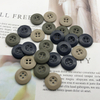In Stock High Quality Sewing 4 Holes 18mm Resin Button for Camouflage Clothes
