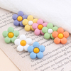 15mm 18mm Fancy Colorful Resin Floral Flower Shank Buttons for Kids Coat
