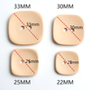 Custom Painting Spray Special Shape Square Round Coat Resin Sewing Buttons