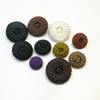 Mushroom shape Bulk round Making Plastic bottom Sewing Shank Fabric Covered Buttons