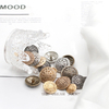 In Stock Retro Style Round Metal Shank Buttons for Cloat