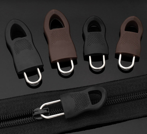 Zippers Accessories Replacement Detachable Repair Zipper Puller Rubber Metal Zipper Sliders