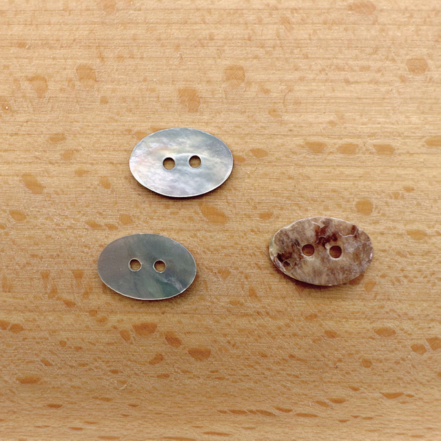 In Stock Wholesale Irregular Shape Oval Square Heart Flower Star Natural Real Shell Button for Shirt