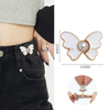 No Sew Removable Butterfly Shape Waist Extender Button for Pants Jeans Trouser