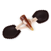 Custom Sew on Pu Leather Coat Resin Toggle Closure Button