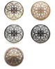 In Stock Retro Style Round Metal Shank Buttons for Cloat