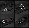 Zippers Accessoires Vervangende afneembare reparatie Zipper trekker rubberen metalen ritsschuifregelaars