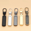 Factory Wholesale Rectangle Detachable Zip Puller Metal Zipper Sliders