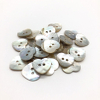 In Stock Wholesale Irregular Shape Oval Square Heart Flower Star Natural Real Shell Button for Shirt