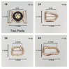 Multi Styles Irregular Shape Ocean Elements Decoration Metal Buckle 