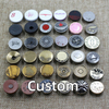 Custom Logo Brass Denim Garment Metal Blazer Pant Jeans Rivets Buttons