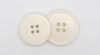 Button Factory in Stock High End White 4 Holes Real Bone Button for Clothing