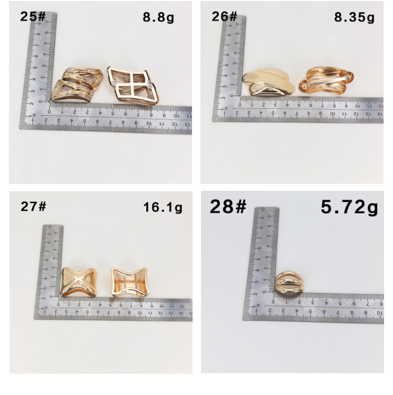 swimwear decorative buckle