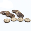Fast Delivery Eco-Friendly 2-Holes 4-Holes Round Coconut Button for Clothing