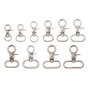 Multi Styles Durable Dog Buckles Metal Trigger Lobster Clasp Swivel Snap Hook for Bag