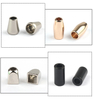 Wholesale Durable Zinc Alloy Aglet Cord Stopper Metal Tips for Drawcord Drawstring Cord