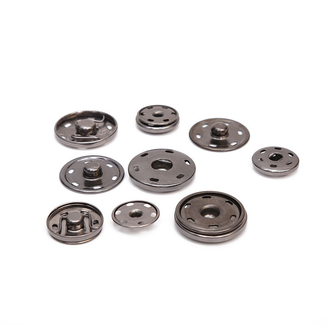 High Quality Wholesale Two Part Metal Brass Sew on Snap Button for Jacket