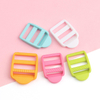 Inner Size 20mm 25mm Colorful Slides Buckle Colorful Ladder Lock Buckle for Strap