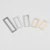 Bag Garment Gun Metal Zinc Alloy Square Rectangle Ring Buckle