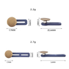 Pant Accessories Length 54mm Elastic Jeans Extend No Sew Buttons Extender