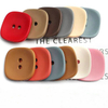 Custom Painting Spray Special Shape Square Round Coat Resin Sewing Buttons