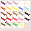 High Quality Colorful Close End Invisible Hidden Zipper Long Metal Zipper