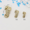 3D Ocean Style Irregular Shape Decorative Metal Shank Button for Clothing
