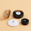 Factory Wholesale 2 Parts Resin Round Snap Fastener Sew on Plastic Snap Button for Clothing