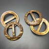 coconut shell buckle
