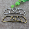 Wholesale Wear-resistant Weld Handbag Metal Brass D Ring Buckle