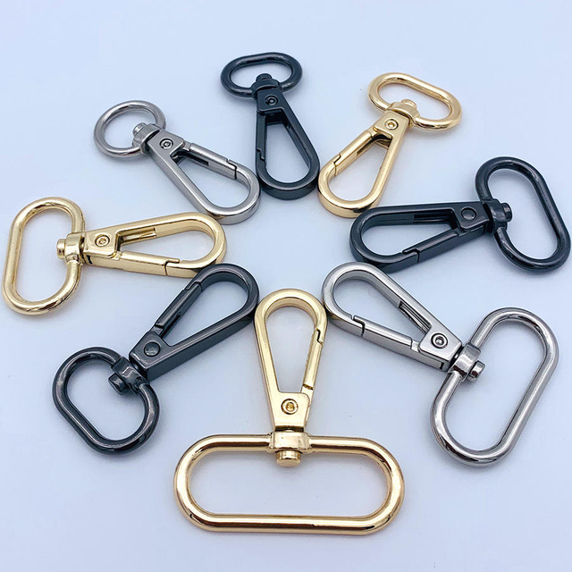 Custom Bag Hardware Dog Hook Safety Metal Swivel Snap Hook for Handbag