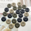 In Stock High Quality Sewing 4 Holes 18mm Resin Button for Camouflage Clothes