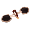 Custom Sew on Pu Leather Coat Resin Toggle Closure Button