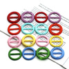 Wholesale Inner Size 25mm 30mm Simple Round Resin Adjustable Slider Ring Buckle