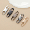 High Quality Anti Theft Double Lock Zinc Alloy Zipper Pull Metal Zipper Puller Slider